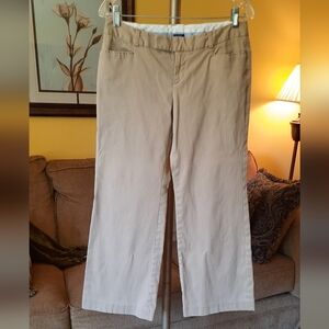Original GAP Tan Flare Stretch Pants